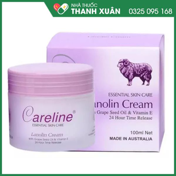Kem dưỡng Careline Lanolin Cream kem dưỡng da mỡ cừu
